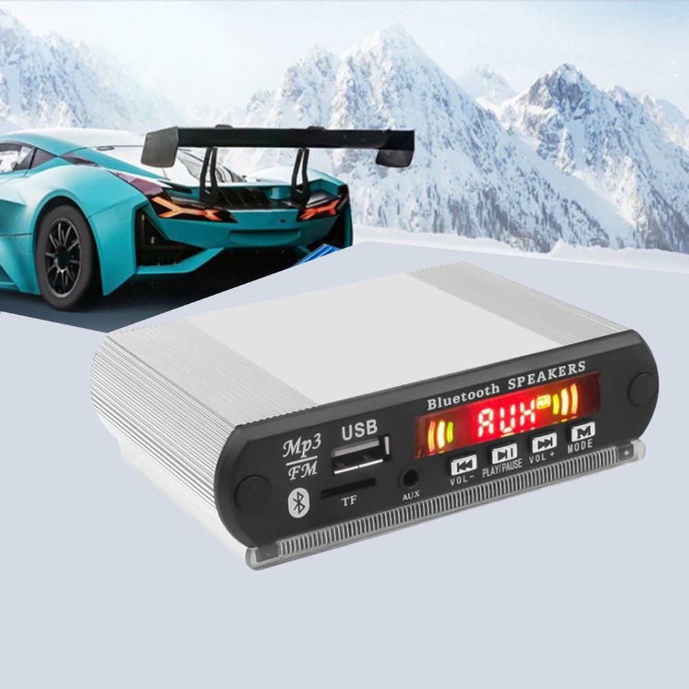 Bluetooth MP3 Player Decoder Board, FM Radio, USB, TF, Wireless Audio and2443