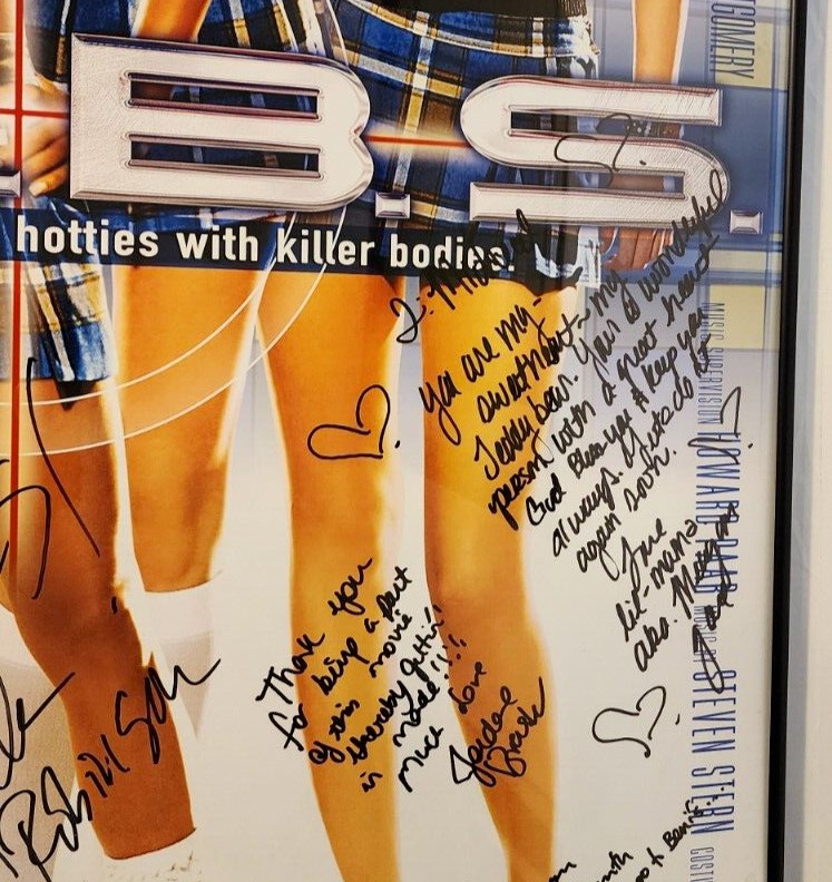 'D.E.B.S.' MICHAEL CLARKE DUNCAN ORIGINAL CAST SIGNED POSTER LGBTQ - MCD #6