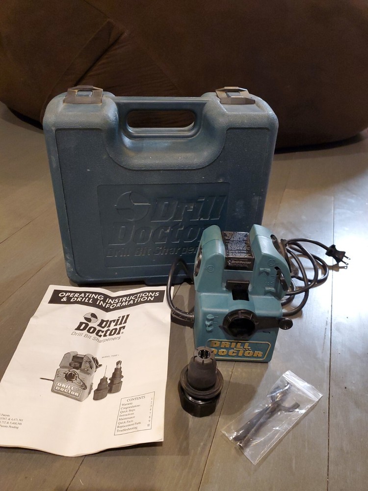 Drill Doctor DD 500SP Professional Drill Bit Sharpener In Case