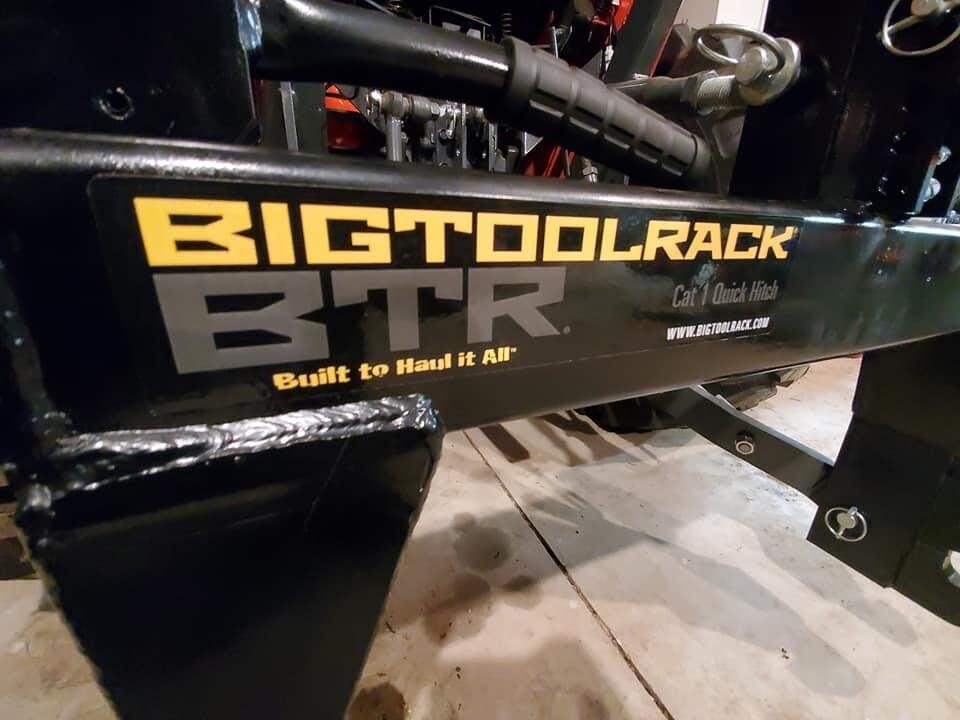 Bigtoolrack Category 1 Quick Hitch John Deere Kubota *VERY HIGH QUALITY*