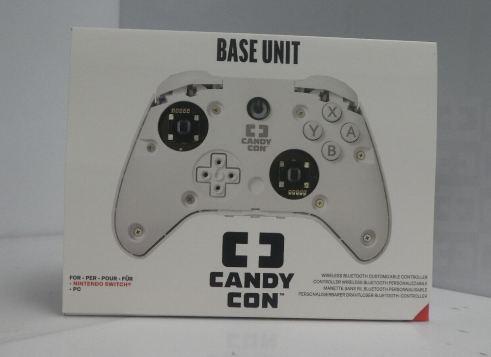 Lot of 2 CANDY CON Base Unit Customizable Wireless Bluetooth Controller