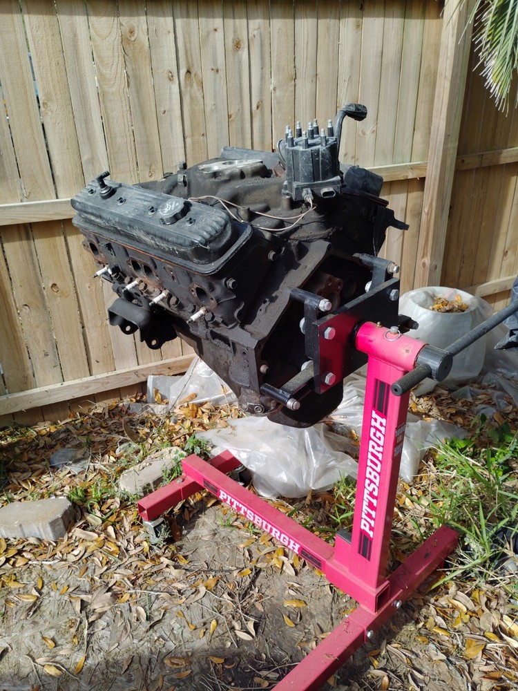 350 Motor And Stand