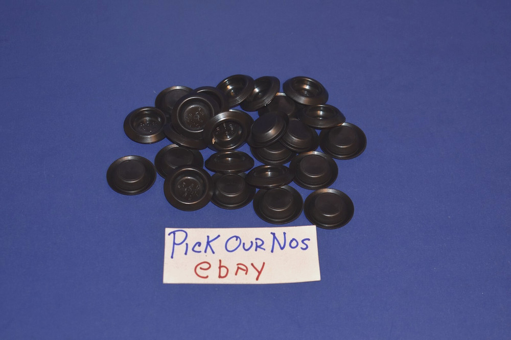 25 Plastic Plug Buttons Fits Hole Size 7/8" Universal Application