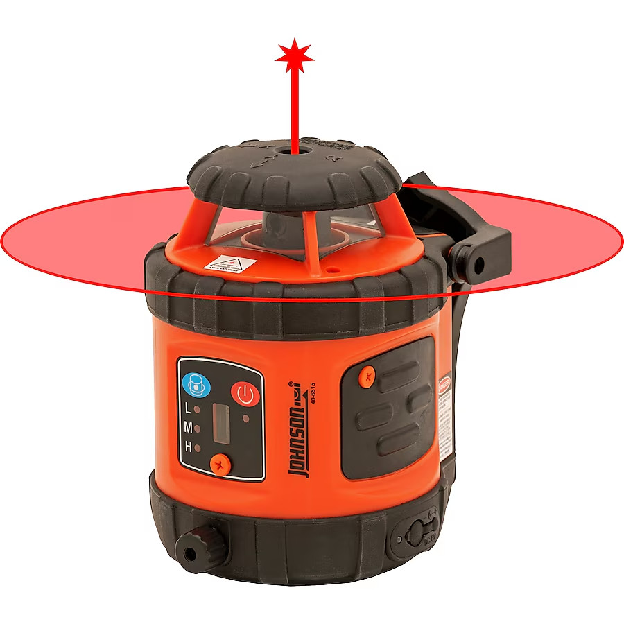 Johnson Self-Leveling Rotary Laser System 40-6517