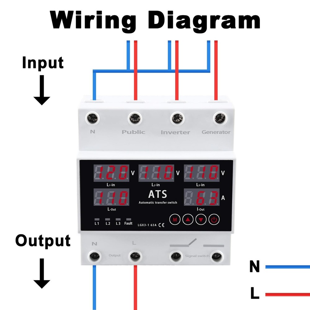 Automatic Transfer Switch,Automatic Switching Between Utility Power、Gener