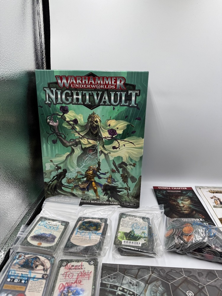 Warhammer Underworlds Nightvault Core Set Incomplete Read Description