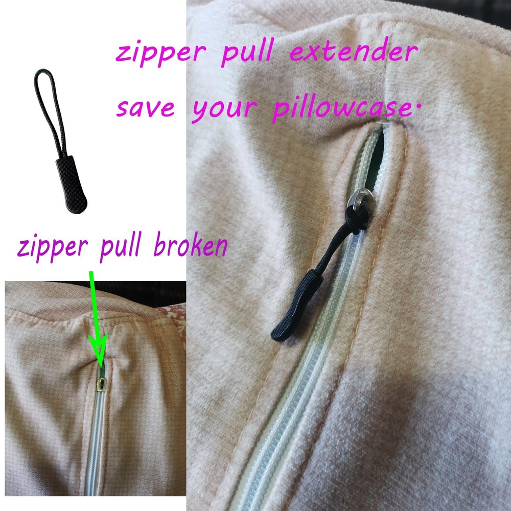 Zipper Pulls Tab 25 Pack Blue Purple Premium Replacement for Luggage Backpacks