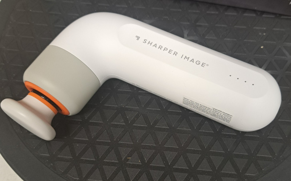 Sharper Image Power Percussion Edge+ Portable Percussion Massager-New