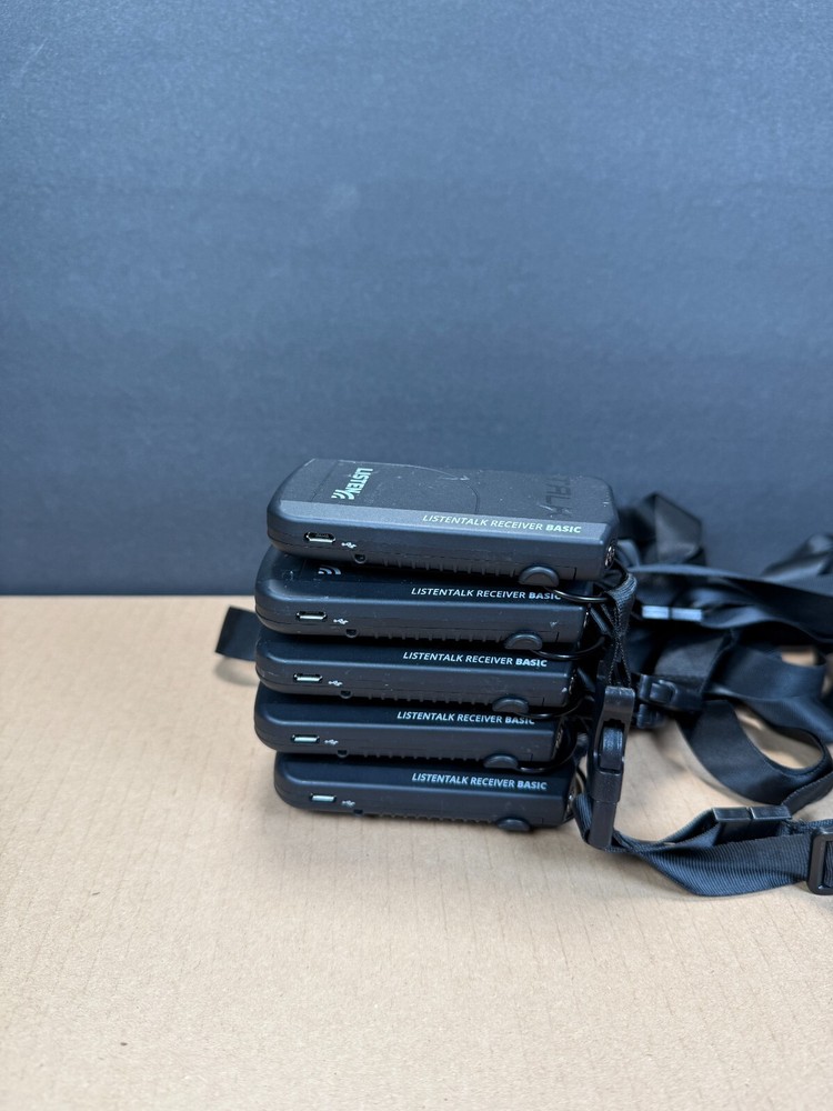 Listen Technologies LKR-12 ListenTALK Receiver Basic & Transceiver Ships Fast!!