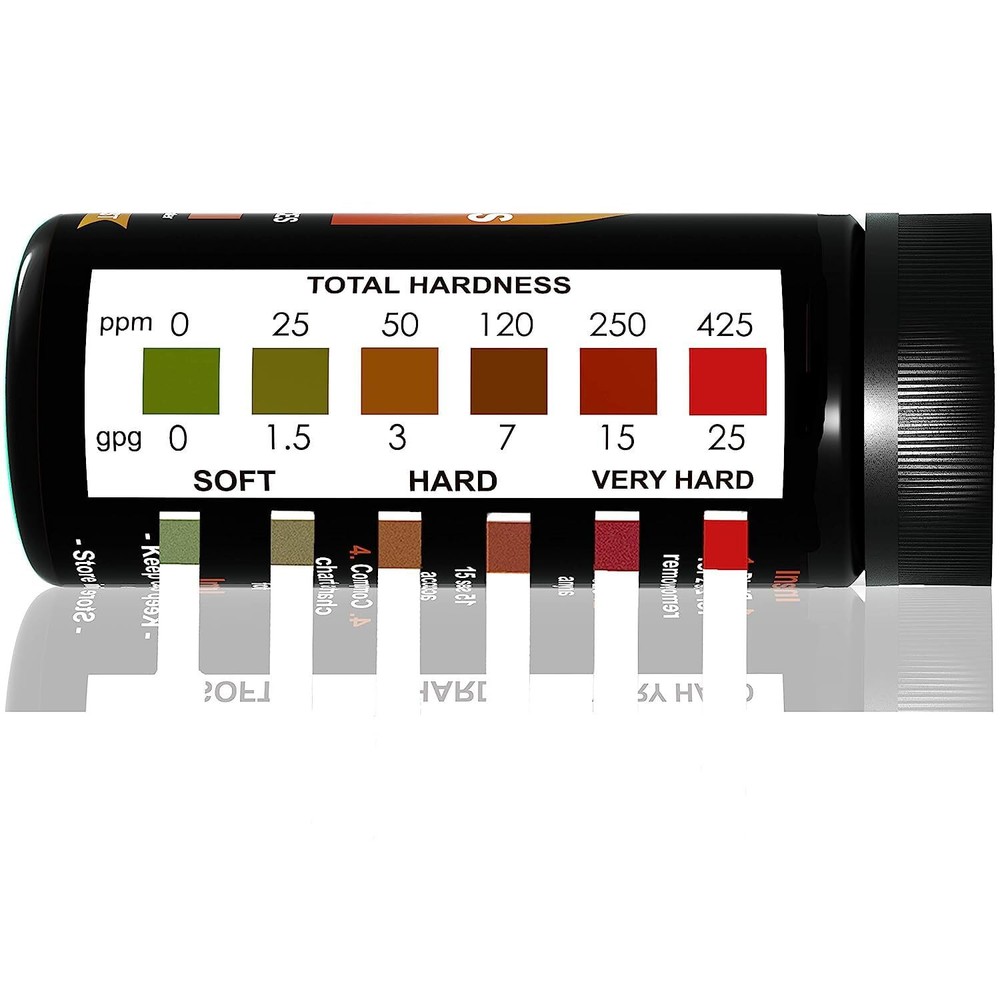 - Quick & Accurate Hardness Test Strips - Ultimate Water Hardness Test Kit - ...