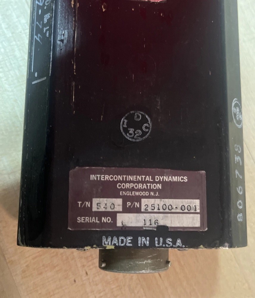25100-001 SET ALTITUDE MODULE MFG BY IDC