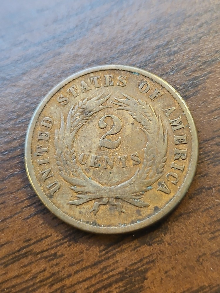 1870 2 CENT PIECE BETTER DATE COIN