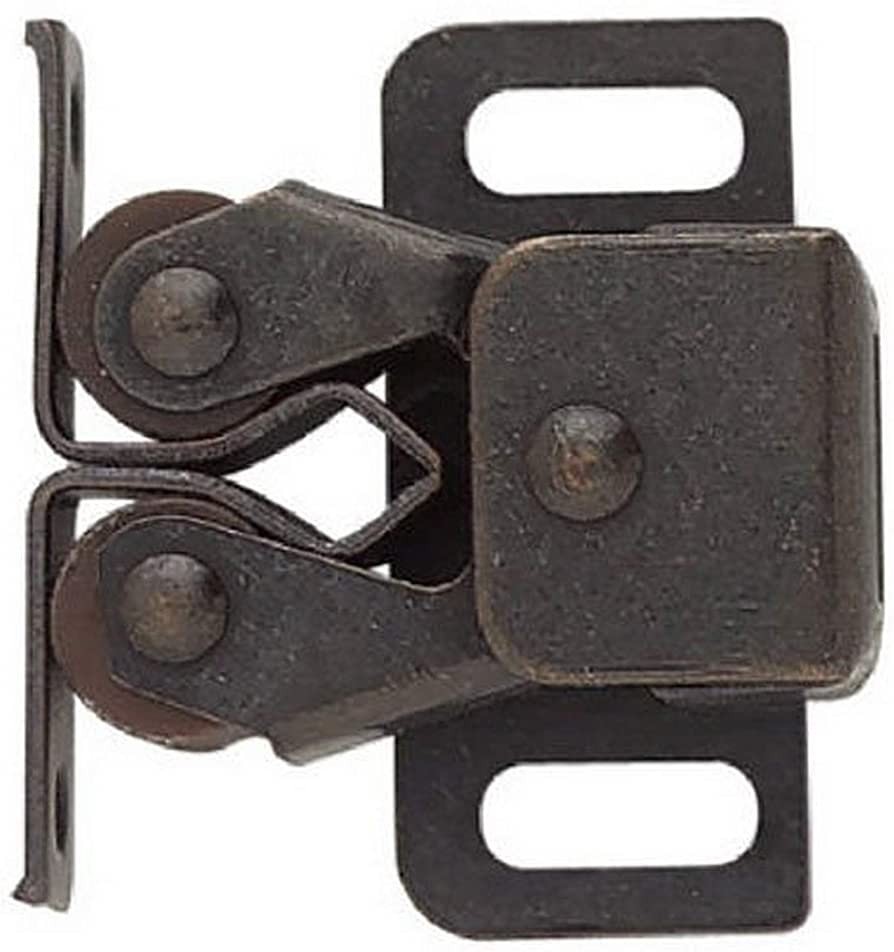 (12 Pack) Double Roller Catch with Spear Statuary Bronze
