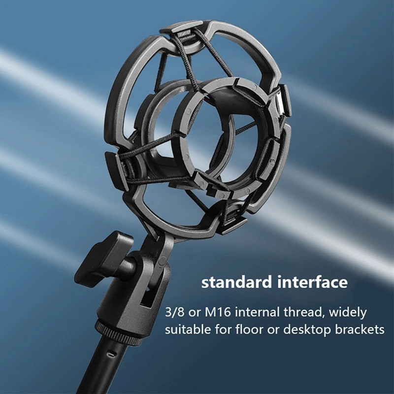 Universal Professional Condenser Microphone Shock Mount Holder Studio Recording