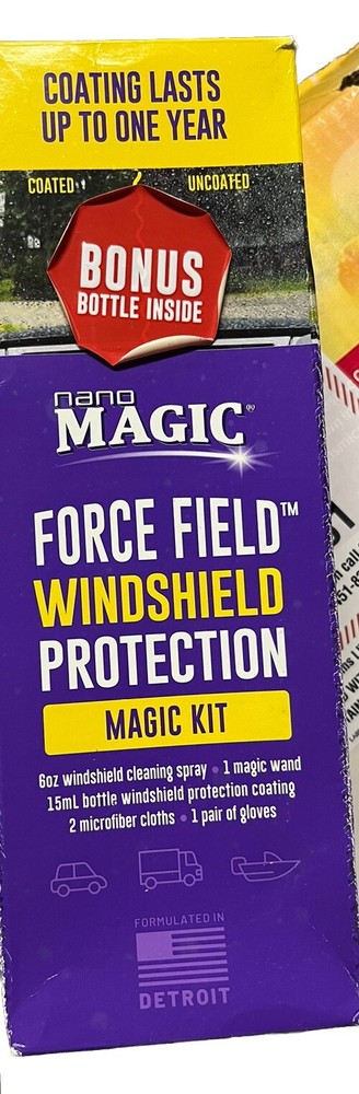 Nano MAGIC Force Field Windshield protection Magic Kit