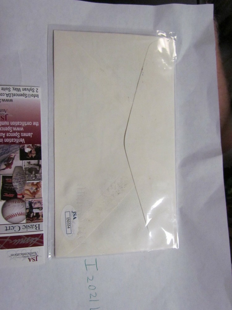 Bridgete Bardot Signed First Day Cover Envelope JSA Certified