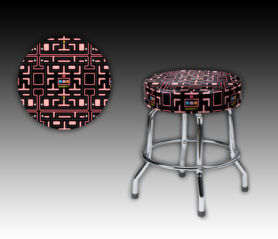 Ms. Pac-Man Maze 19" Barstool