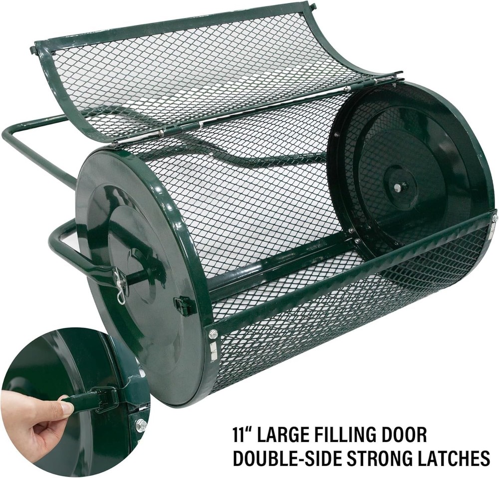 Thunderbay 28" Compost Spreader Garden Backyard