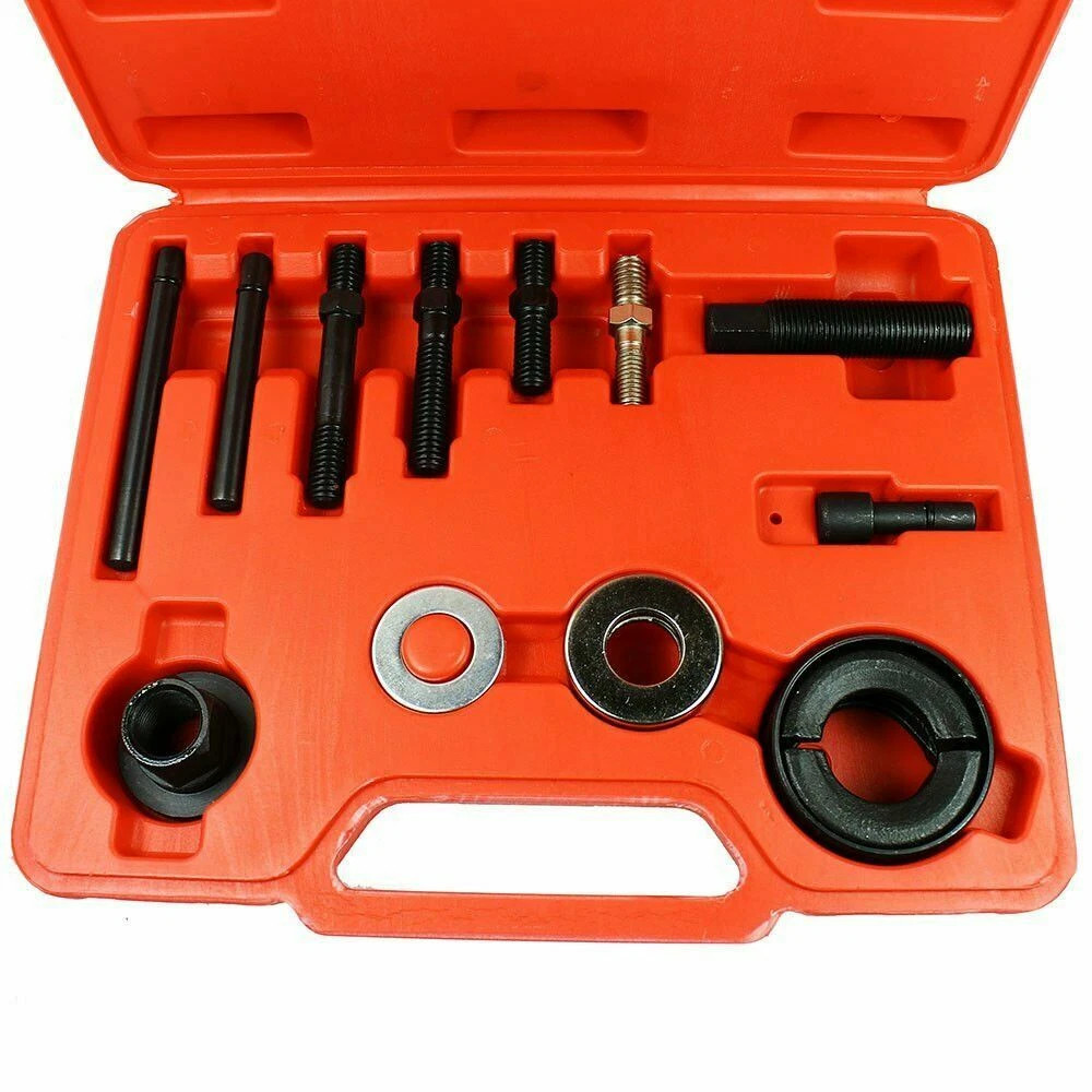 Pulley Puller and Installer Power Steering Pump Remover Alternator - 12 PCS Kit