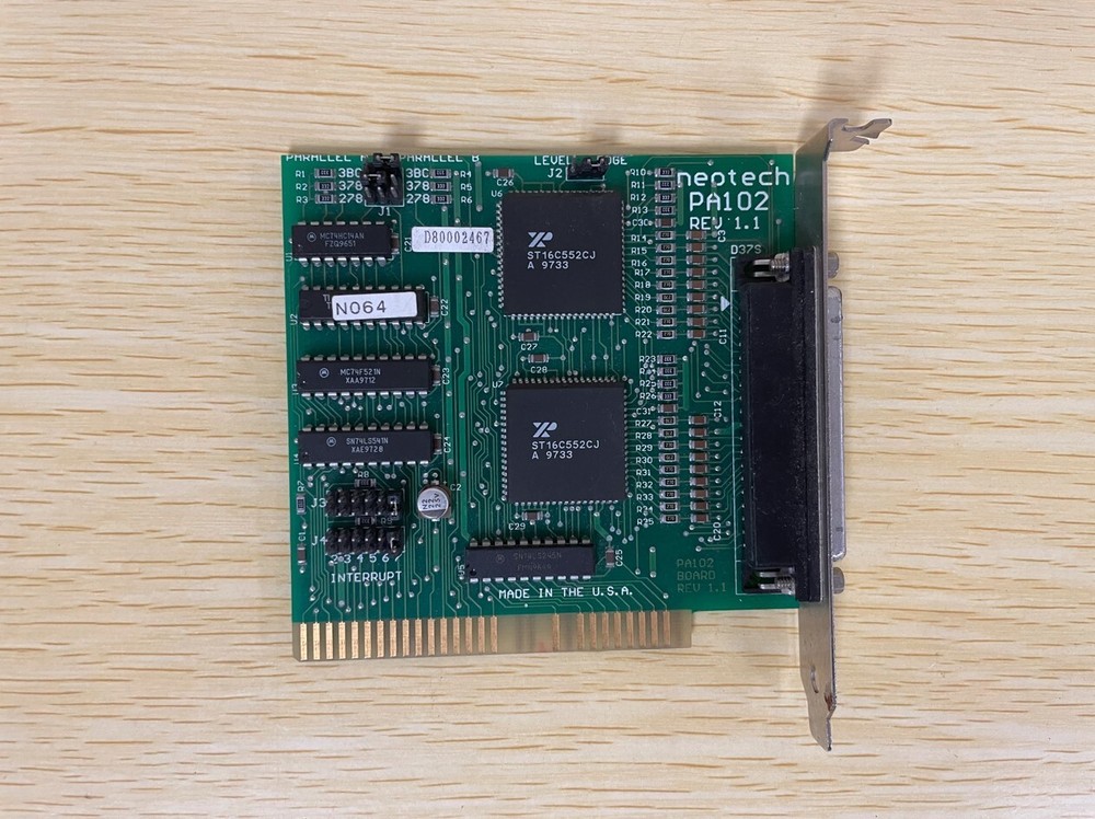 Neotech PCI Interface Controller Module PA102 Rev 1.1