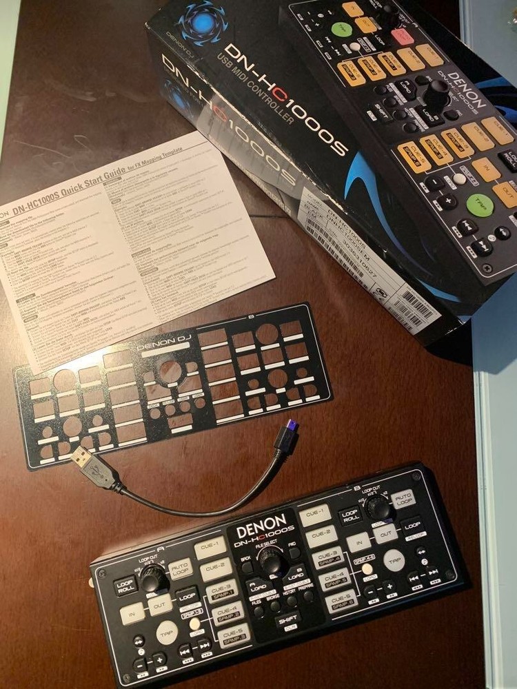 Denon DN-HC1000S Serato DJ Pro MIDI Controller