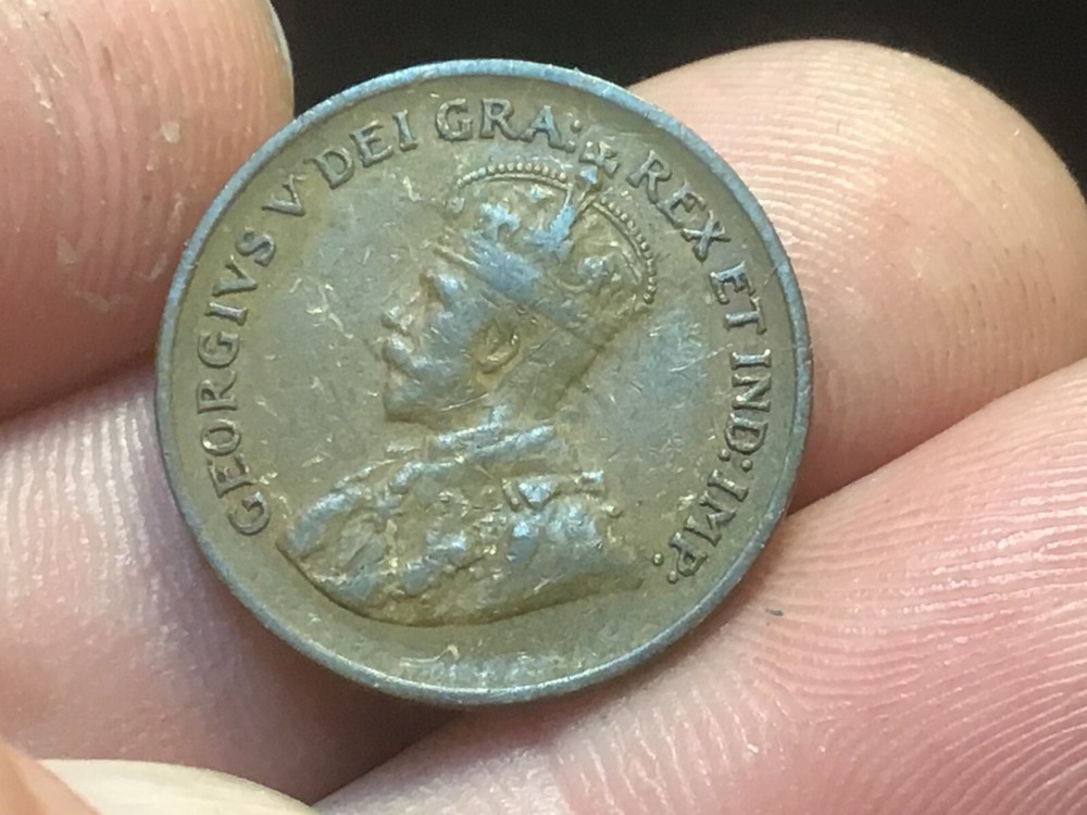 1932 Canada Cent, Canadian Penny, 1 Cent
