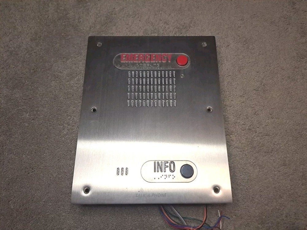 Open Box Talk A Phone ETP-400D 2 Button Emergency/info Phone