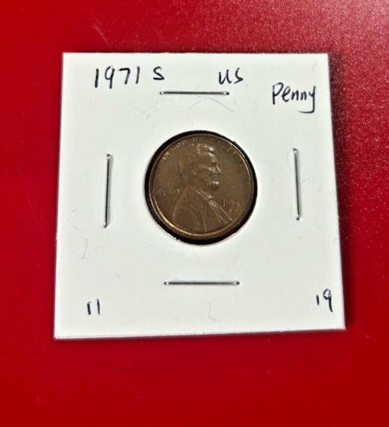 1971 S US PENNY COIN