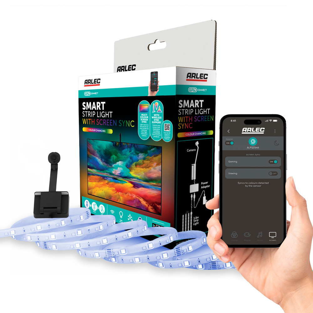 Arlec Grid Connect Smart Multi-Colour Screen Sync Strip Light