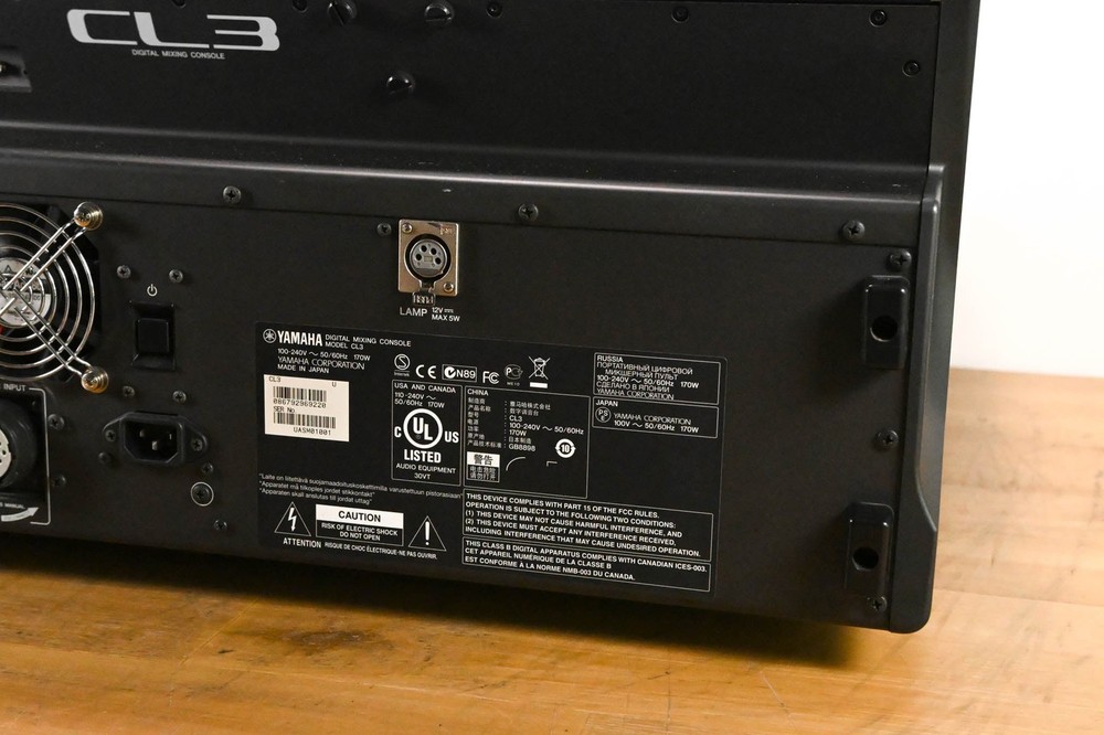 Yamaha CL3 Digital Audio Mixing Console CG01YTT