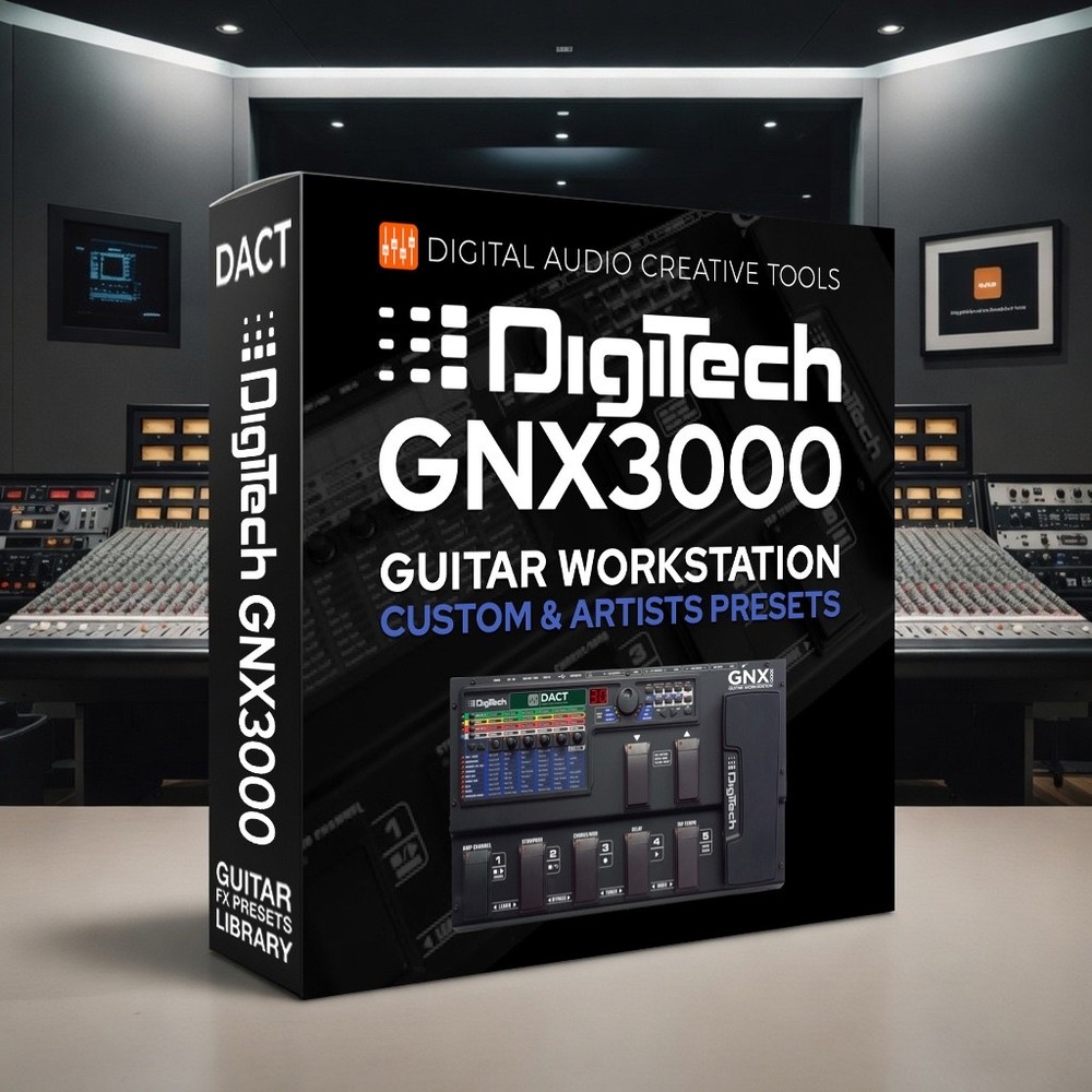 Digitech GNX3000 Guitar Multi-FX Presets Library