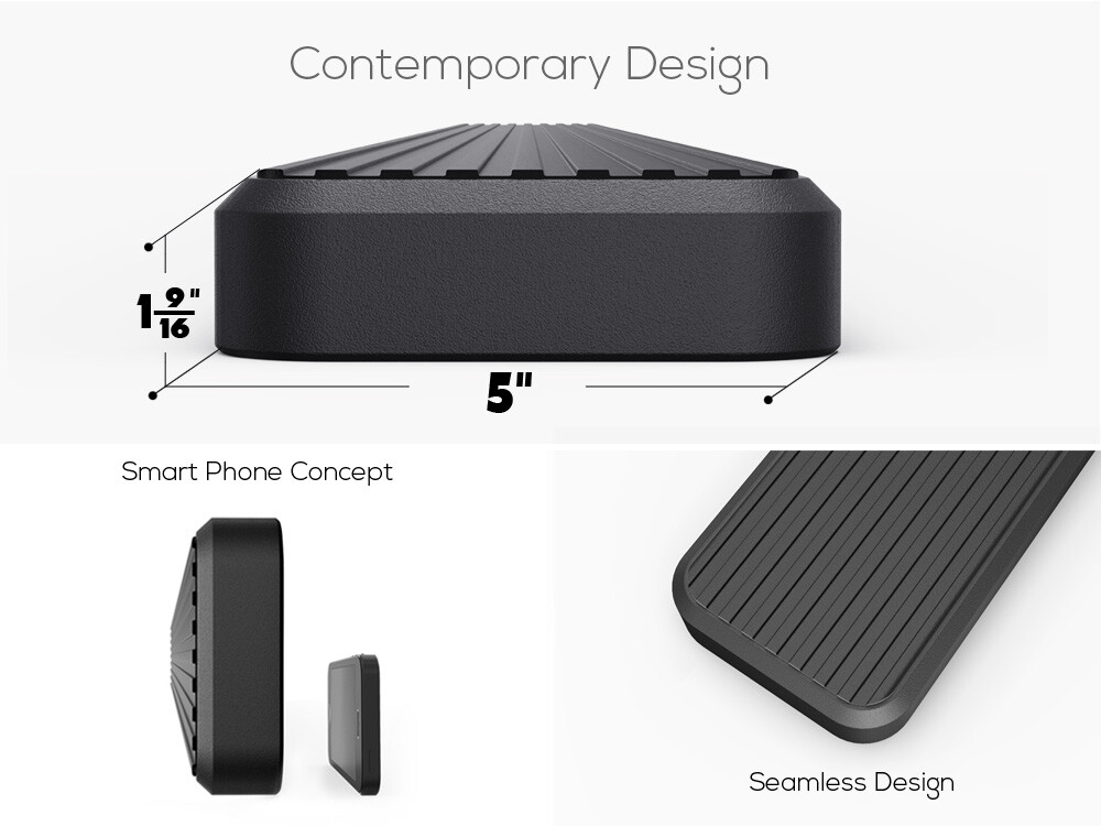 APS Premium 5" Black Side Steps Fit 06-11 Jeep Commander