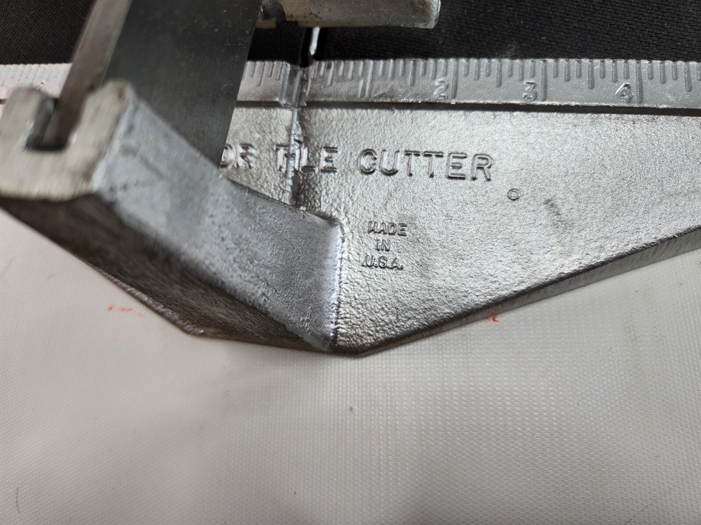 Superior Tile Cutter and Tools ST006 Tile Cutter Carbide Cutting Wheel Large