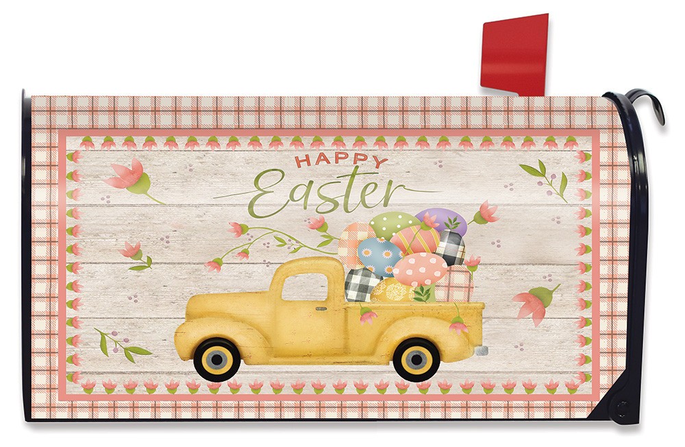 Briarwood Lane Easter Egg Pickup Large Oversized Mailbox Cover