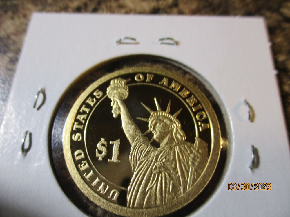 2012-S PROOF PRESIDENTAL DOLLAR ARTHUR BB