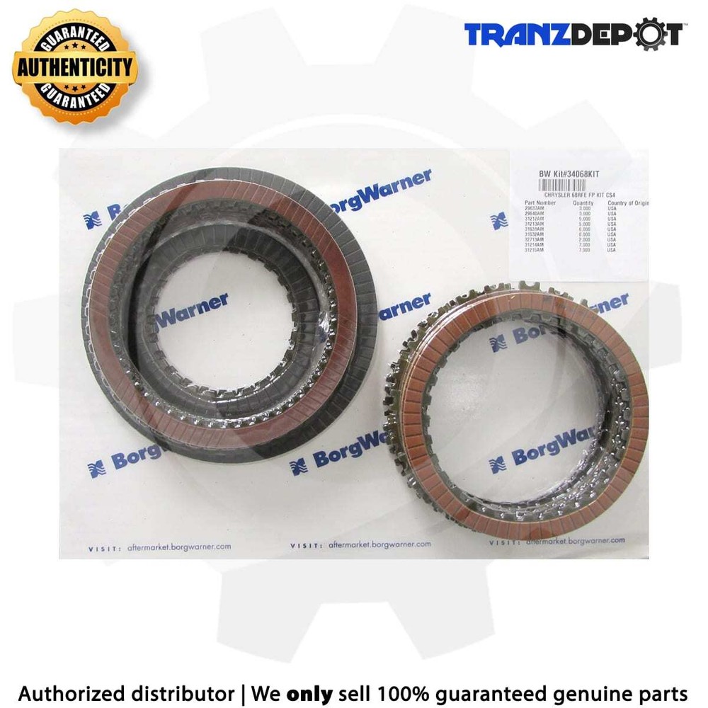 Borg Warner Friction Clutch Pack Chrysler 68RFE (#34068KIT)