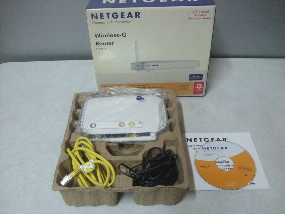 Netgear Wireless G Router-WGR614-Used