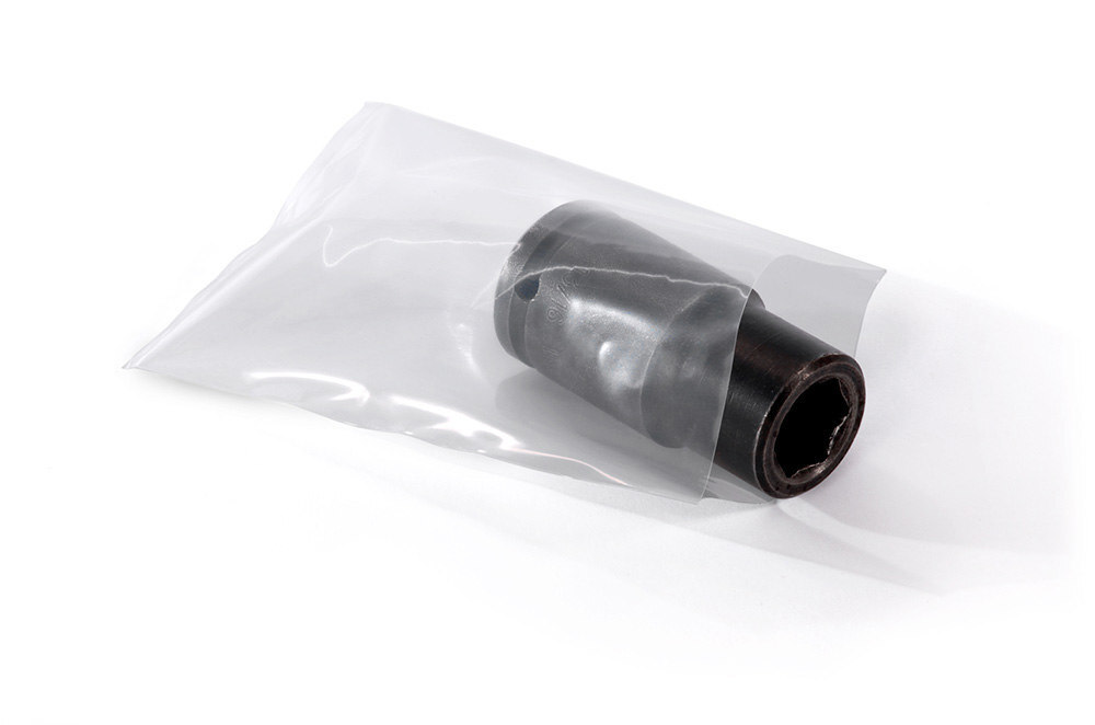 100 Pack Multiple Sizes Clear Poly Bags 2Mil Flat Open Top Plastic Packaging