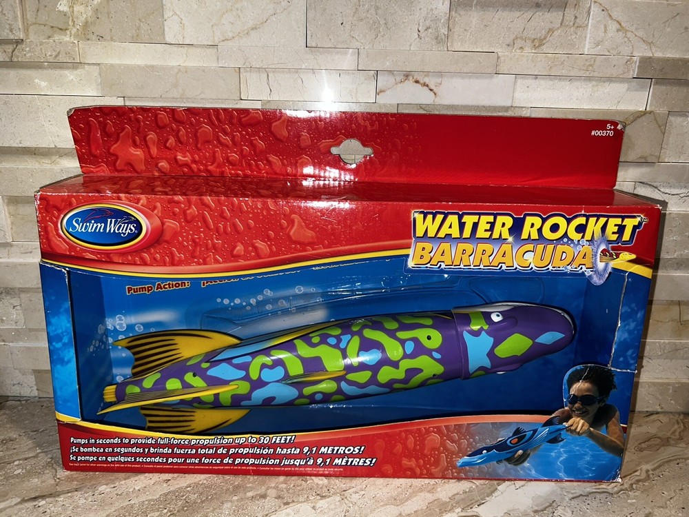 SWIM WAYS BARRACUDA WATER ROCKET NEW