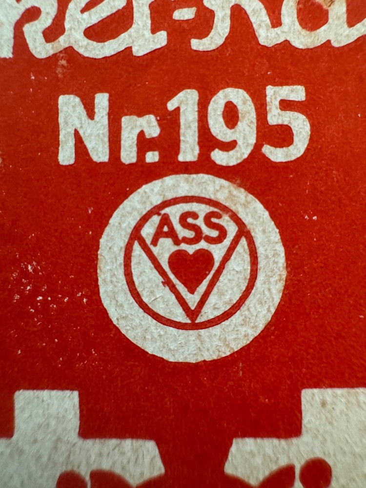 WWII GERMAN ORIGINAL PLAYING CARDS