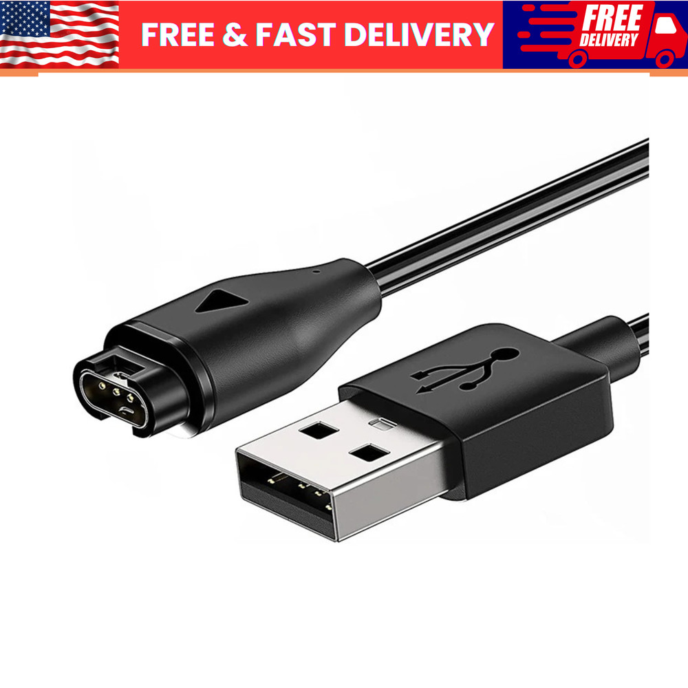 For Garmin Instinct Charger Replacement Charging Cable Cord USB**