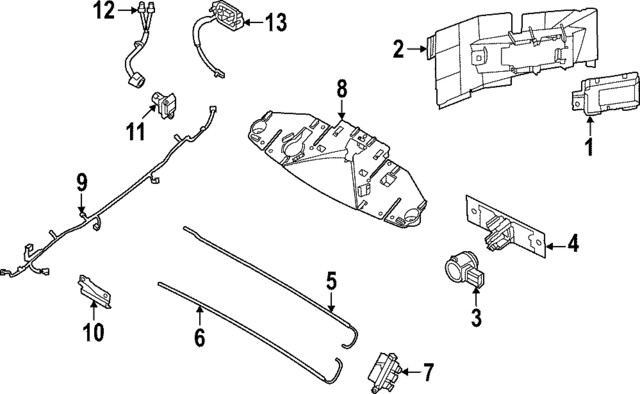 Genuine Nissan Sensor 28438-3104R