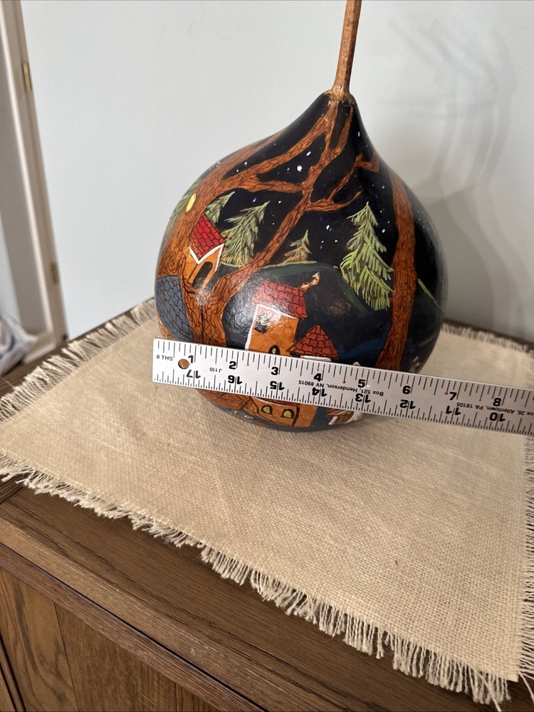 Handpainted Gourd