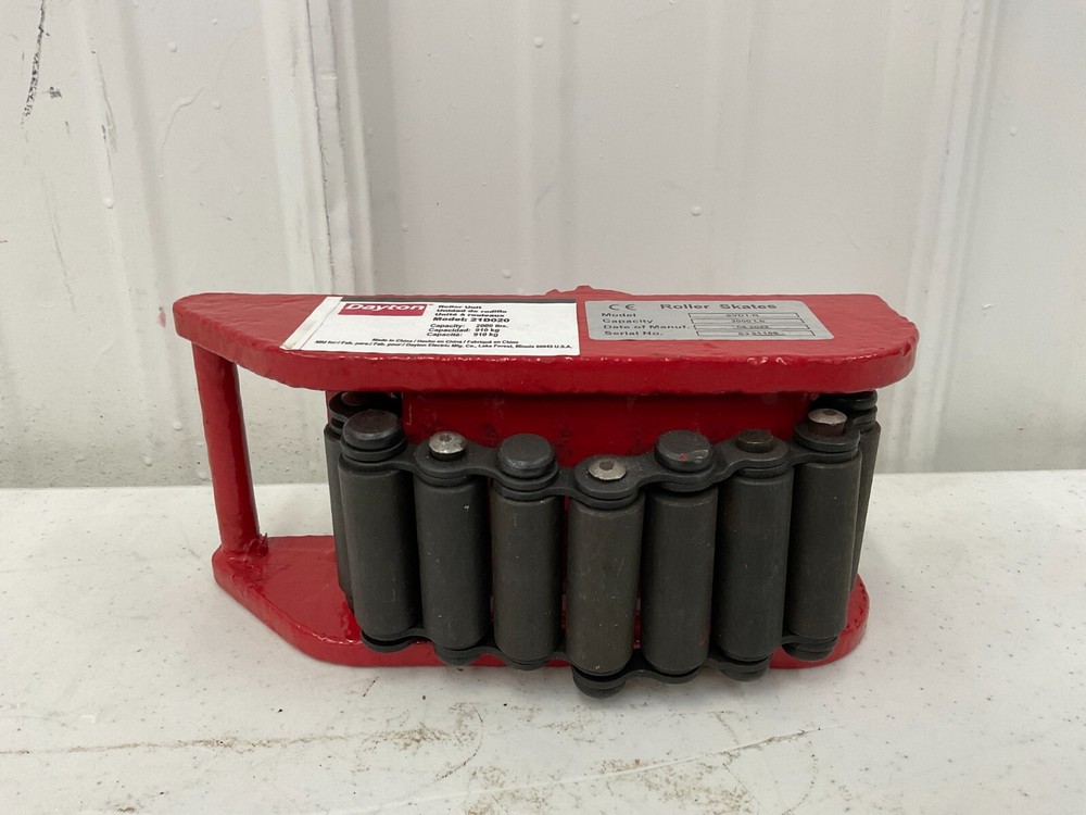 DAYTON - 21D020 Machine Roller 2,000 lb Load Capacity