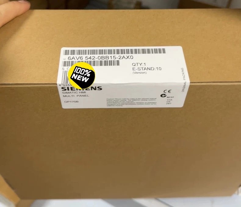 6AV6542-0BB15-2AX0 1PCS NEW Siemens TOUCH SCREEN 6AV6542-0BB15-2AX0