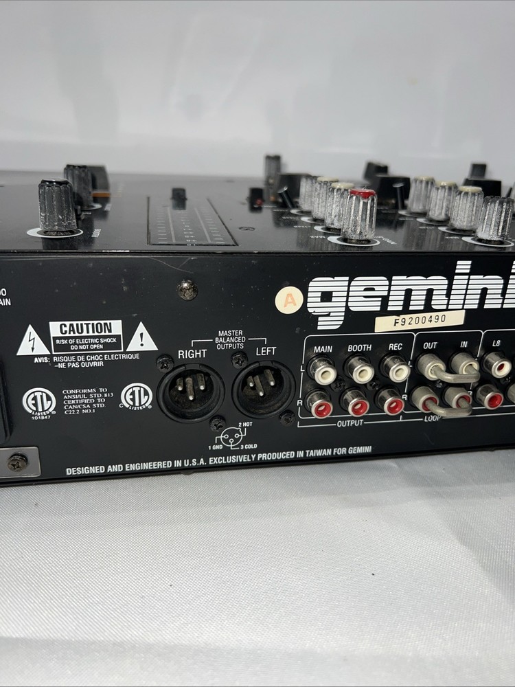 Gemini Pro Stereo Preamp Mixer PS-700 Pro Mixer