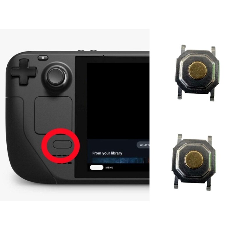 Responsive Gaming Button Microswitch Button Replacement Game Spare Part for HOME