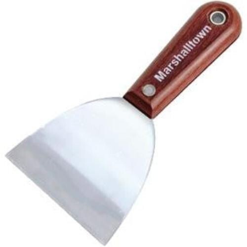 Marshalltown - 3" Stiff Scraper-Rosewood Handle
