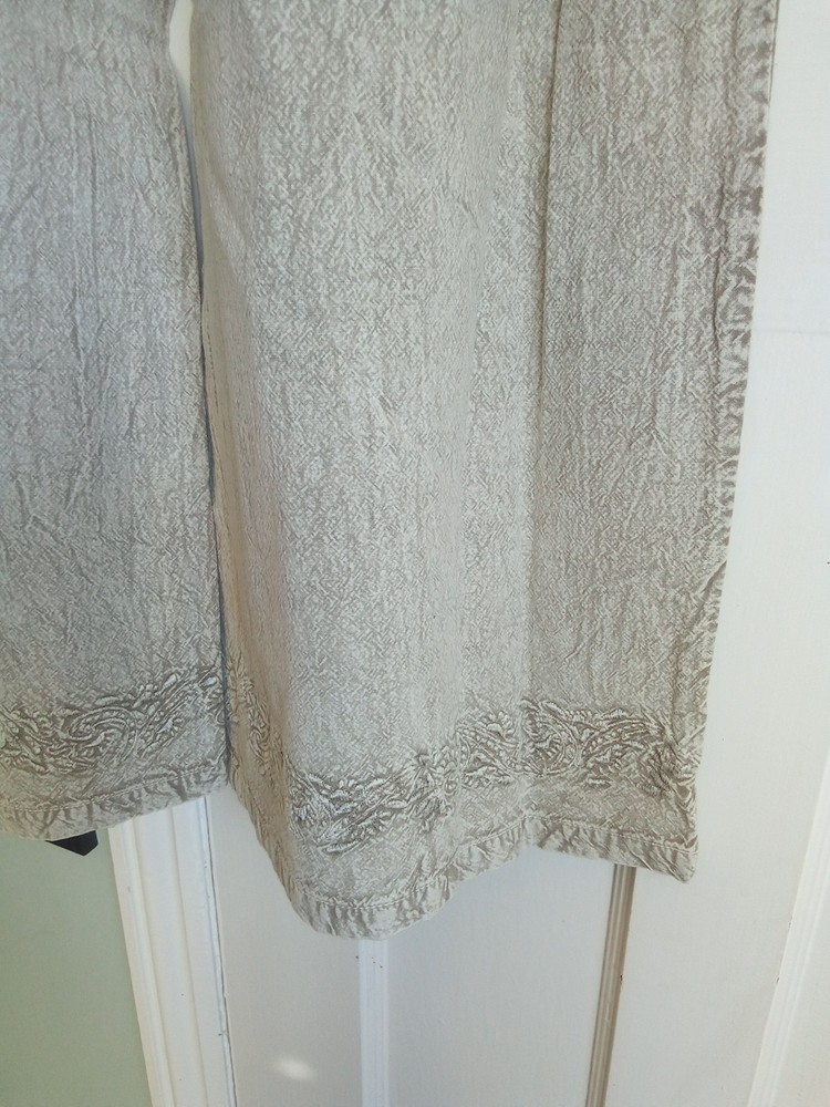 BNWT Stonewashed Trousers & Top With Embroidered Detailing Medium Boho Hippy