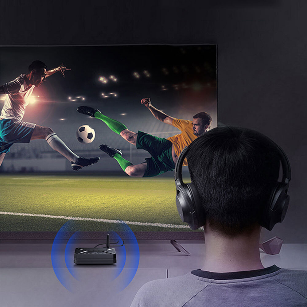 Bluetooth 5.1 Transmitter Receiver Long Range for TV Home Stereo Audio Adapter*